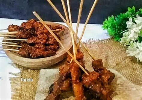 Resep Sate Komo Khas Mojokerto Sate Balur Kacang Metode Ungkep Oleh