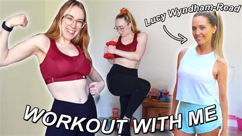 I Tried Lucy Wyndham Read S Full Body Workout Workout With Me Youtube