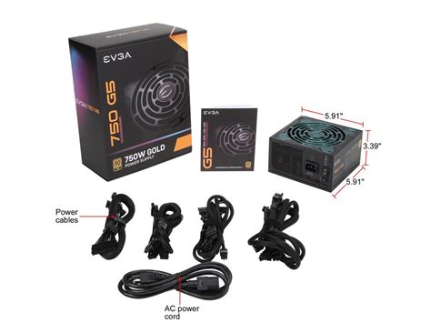 Evga Supernova 750 G5 750w Modular Power Supply