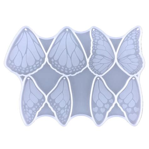 Butterfly Wings Earring Silicone Mould Butterfly Epoxy Resin Earring