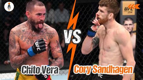 Chito Vera Vs Cory Sandhagen La Contienda Estelar De La UFC YouTube