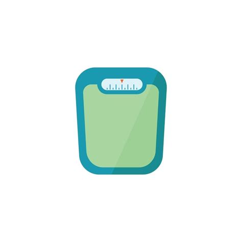 Premium Vector Weight Scale Icon Vector Illustration Design Template