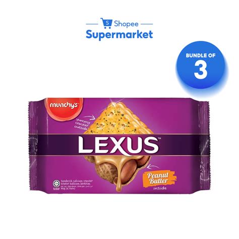 bundle   munchys lexus peanut butter sandwich biscuits
