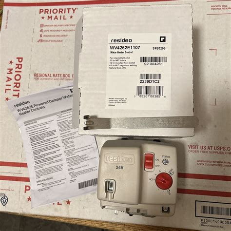 Honeywell Resideo Oem Rheem Water Heater Gas Control Valve Wv4262e1107