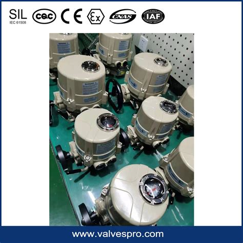 Chinese Wenzhou Supplier Shutoff Explosion Proof Electric Actuator On