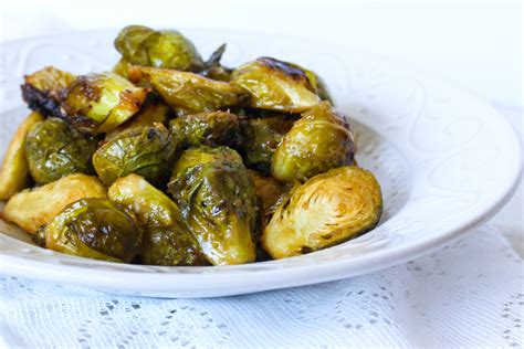 Roasted Maple Mustard Glazed Brussels Sprouts Chef Julie Lopez Rd