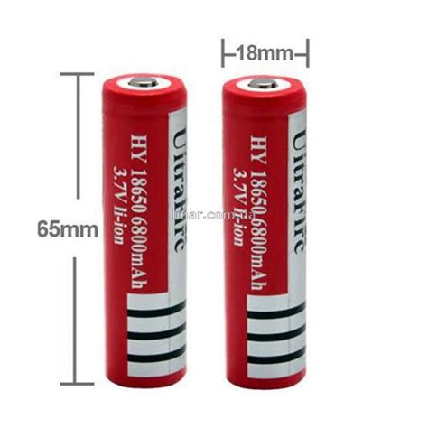 Аккумулятор UltraFire HY 18650 6800 mAh 3 7V Li ion Инструменты