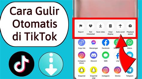 Cara Gulir Otomatis Di TikTok 2023 Cara Memunculkan Fitur Auto Scroll