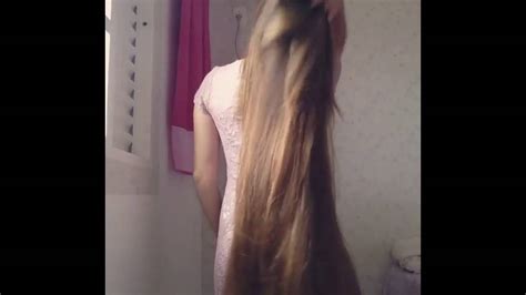 Long Blonde Silky Hair YouTube