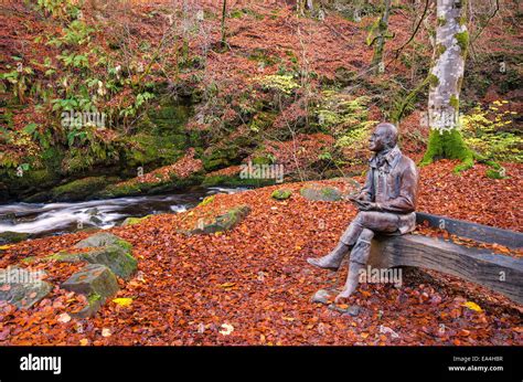 Robert Burns The Birks Of Aberfeldy Stock Photo Royalty Free Image