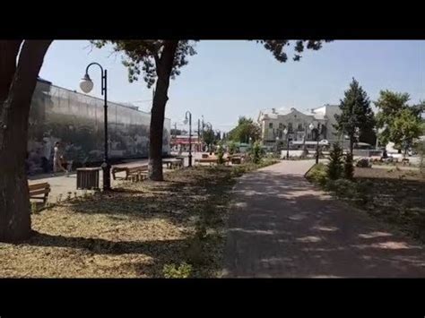 Симферополь Новый сквер на центральном рынке - YouTube