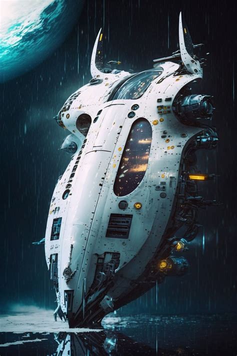 Space Ship Concept Art Concept Ships Space Art Spaceship Art