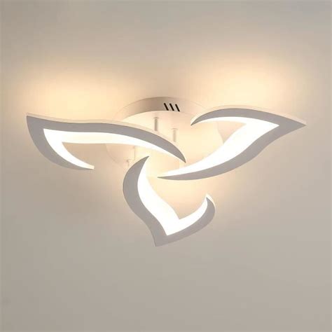 Toolight Plafonnier Led 36W 3060Lm Luminaire Plafonnier Moderne 58Cm