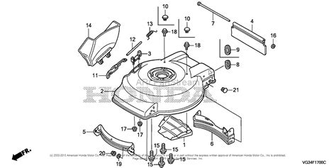 Honda Hrs Sda Lawn Mower Usa Vin Mzbz To Mzbz