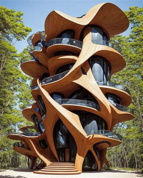 Ai Treehouses By Hassan Ragab Futuristic