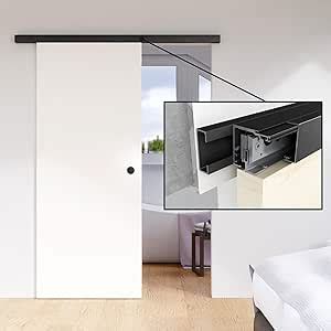 Amazon Wingburg Traval Ft Heavy Duty Sturdy Sliding Barn Door