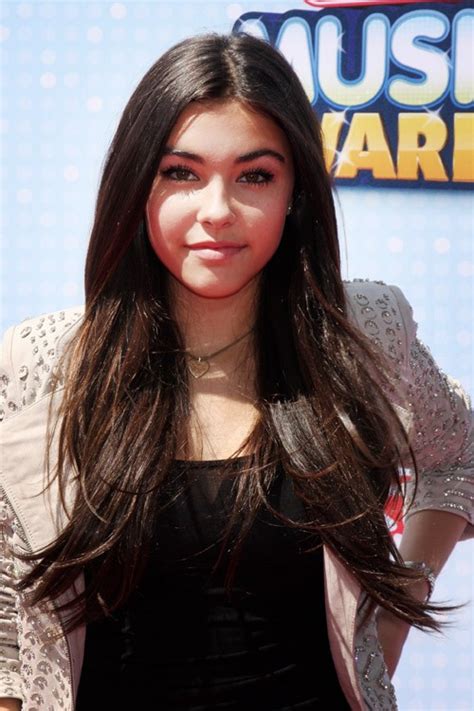 Madison Beer Straight Dark Brown Long Layers Hairstyle Steal Her Style