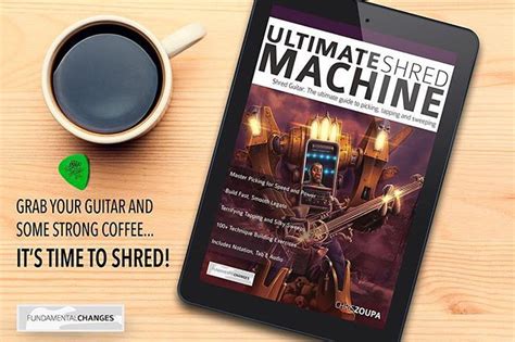 Ultimate Shred Machine Book Master Guitar Techniques