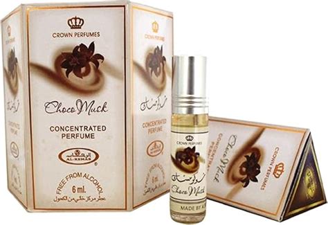 Al Rehab Choco Musk Attar 6ml Alcohol Free Long Lasting Perfume Pack Of