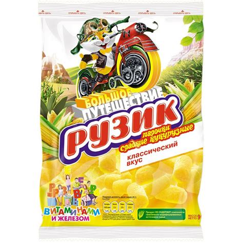 Продуктовый Интернет-магазин MAGNIT.TJ — Рузик Кукурузные палочки Рузик ...