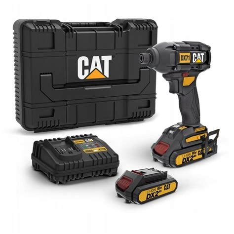 CAT 18V Cordless Impact Driver Kit DX71