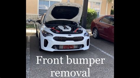 Kia Stinger Front Bumper Removal Youtube