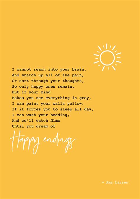 Happy Original Poem Card Poetry Print Original Poem Happy Etsy