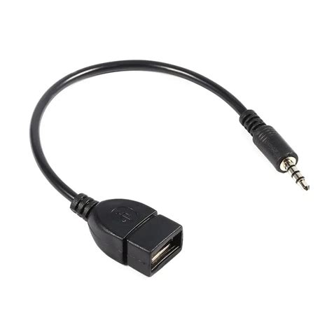 Aliexpress.com : Buy 3.5mm To USB Adapter Car Audio Aux Cables Jack Male Converter Charge ...