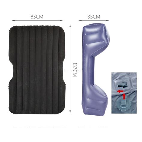 Car Back Seat Cover Car Air Mattress Travel Bed Inflatable Mattress Air