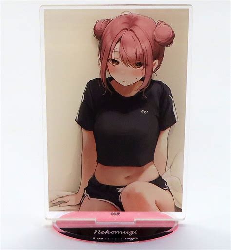 Nekomugi Illustration D Acrylic Stand DMM Scratch Illustrator