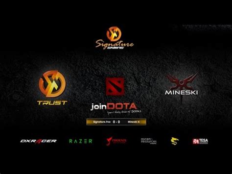 Signature Trust Vs Mineski X Joindota League Asia Caster Pinkle