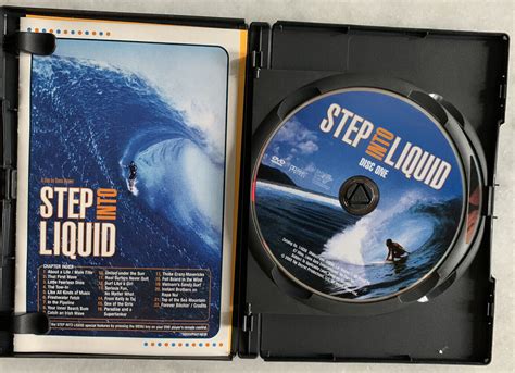 Step Into Liquid Dvd Surfing Kelly Slater Documentary Rare