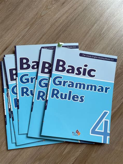 English Grammar Pan Lloyds Basic Grammar Rules 興趣及遊戲 書本 文具 書本及雜誌