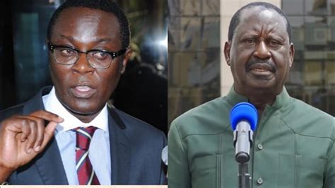 You Re Fighting A Wrong Battle Mutahi Ngunyi Now Tells Raila Odinga