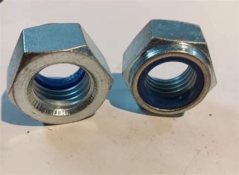 Hot Rolled Ms Mild Steel Hex Nylock Nut Mm At Best Price In Ludhiana