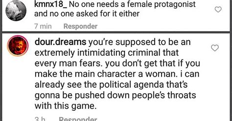 Hate Comments Under A Post Talking About Gta6 Having A Woman As A Protagonist Album On Imgur