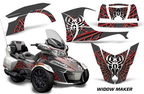 Decal Graphic Sticker Kit For Can Am Spyder Rts Roadster Bike