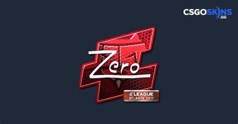 Sticker Zero Foil Atlanta Csgoskins Gg