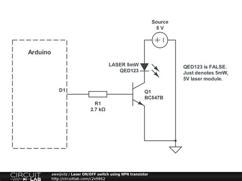 Npn Transistor Switch Circuit Diagram Circuit Diagram