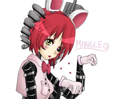 Five Nights At Freddy's - Mangle Anime by DogCopito on DeviantArt