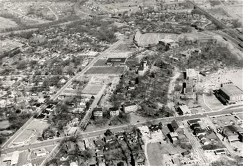 "Wofford College Aerial Photo, 1963" by Wofford College