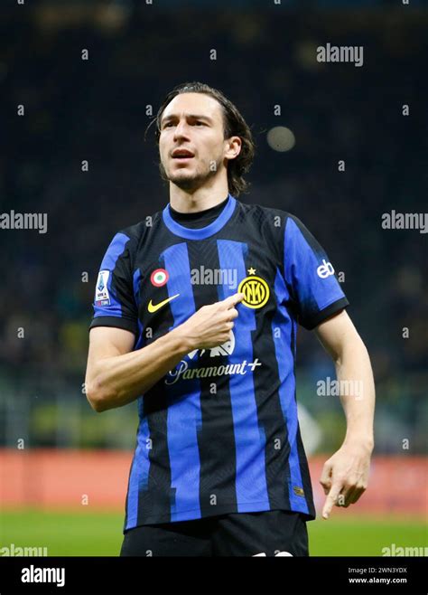 Milan Italy Th Feb Matteo Darmian Of Inter Milan Celebrates