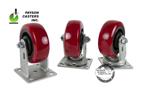 Payson Casters Big River Rubber Gasket