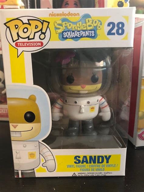 Sandy Cheeks Spongebob Squarepants Funko Pop Vinyl Toy Figure Near Mint 1962337554