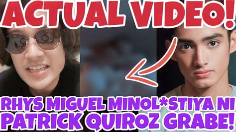 Rhys Miguel Minol Stiya Ni Patrick Quiroz Youtube