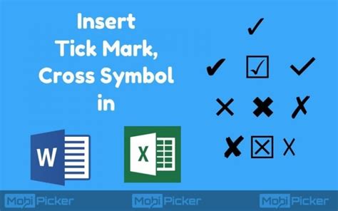 How To Add Tick Mark In Word Printable Online