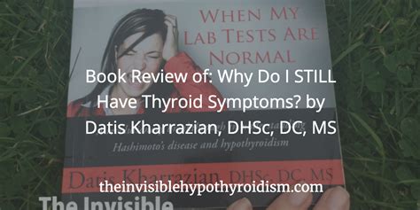 Book Review Of Why Do I Still Have Thyroid Symptoms