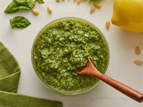 Basil And Spinach Pesto Recipe Foodrinky