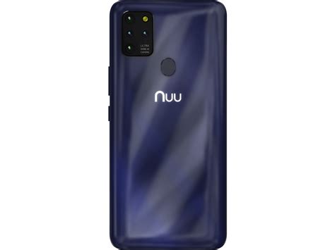 NUU Mobile G5 64GB 4G LTE GSM Unlocked Android Smartphone Blue