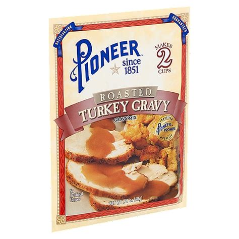 Pioneer Roasted Turkey Gravy Mix 1 41 Oz